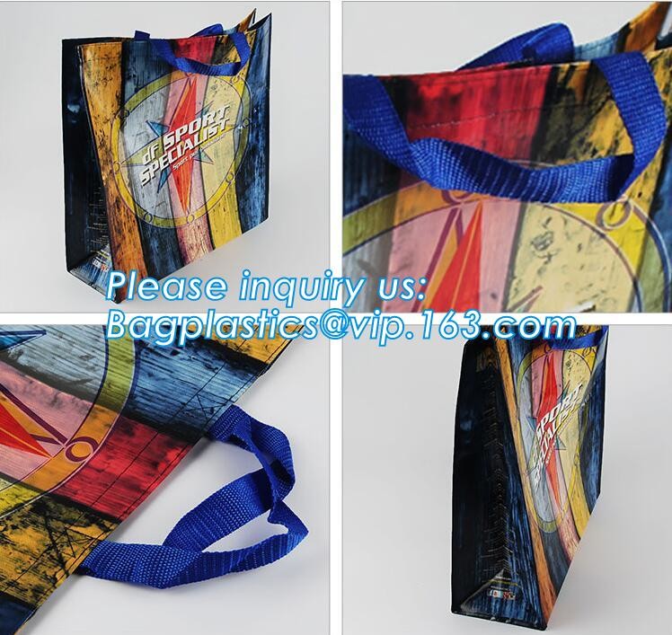Promotional Cheap Polypropylene Die Cut Laminated TNT Tote PP Woven Shopping Bag,Europe Standard bopp Laminated China PP