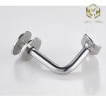 Stainless Steel 304 316 Modern Stair Railing Design Round Tube 90 Degree