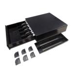 Retail Store Ball Bearing Slide POS Cash Drawer RJ11 Port Cash Tray For Shop