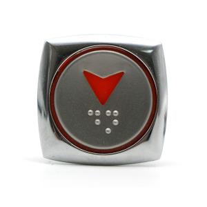 Wholesale 0.9mm Distance Hyundai Elevator Push Button Lift Parts Elevator Braille Button from china suppliers