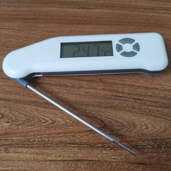 IP68 Folding Meat Thermometer Instant Read Food Grade For BBQ 0.5C Accuracy