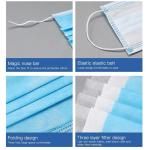 ASTM 3 Ply SBPP Non Woven Disposable Mouth Mask