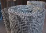 Customized Stainless Steel Woven Crimped Wire Mesh For Mining , Stainless Steel