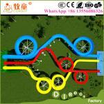Guangdong Cowboy open closed fiberglass water park slides for sale