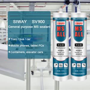 Wholesale Sv 900 Ms Construction Adhesive Sealant Transparent Color Cartridge Package from china suppliers
