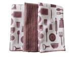 Kitchen Dish Cloths Stock Designs Microfiber Printed Tea Towel