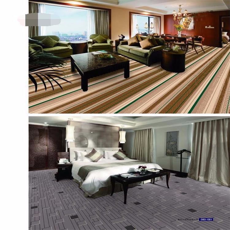 Fireproof printed nylon material home carpet from China