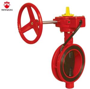Wholesale 300PSI Double Eccentric Disc Butterfly Valve With Handle from china suppliers