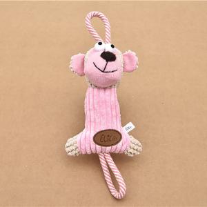 Wholesale Bite Resistance Plush Pet Toys Cotton Material Printing Logo 44 * 17CM 125G from china suppliers