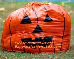Wholesale halloween pumpkin bag/ Halloween ghost leaf bags / large halloween gift bag,Garden Halloween Leaf Bags Giant Pumpkin Law from china suppliers