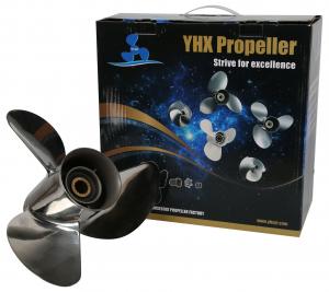 Wholesale 2 / 4 Strock Stainless Steel Boat Propeller For Yamaha Engine 60-115 Hp from china suppliers