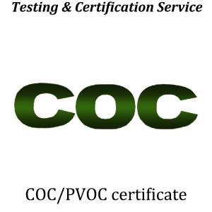 Wholesale Moroccan COC certification from china suppliers