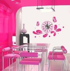 Wholesale Modern Decorative Butterfly Wall Sticker Clock 10D054 from china suppliers