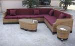 8pcs wicker outdoor furniture
