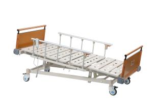 Wholesale ODM / OEM ICU Medical Hospital Bed With Remote Steel Bedboards For Patient from china suppliers