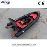 New Type Rib Boat Fiberglass Hull Suitable for Big Family or Travel Agency (FHH
