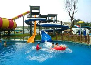Wholesale 360 Guests /Hr Space Bowl Water Slide Aqua Resort Water Play Equipment from china suppliers