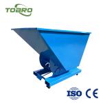 Outdoor Forklift Recycle Bin With Cover Waste Treatment