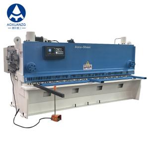 Wholesale 3200mm Guillotine Cutter 6mm Hydraulic Guillotine Shearing Machine With Pneumatic Support Rack from china suppliers