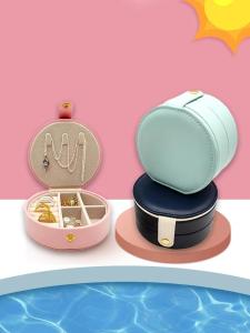 Wholesale Round Jewelry Storage Display Portable Jewelry Cases For Shows from china suppliers