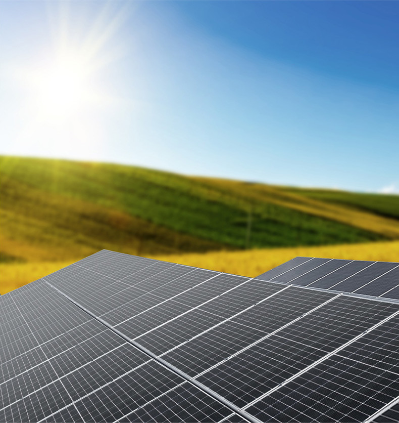 A Grade Solar Power Energy Monocrystalline PV Module 144 Cells Solar Roof Panels