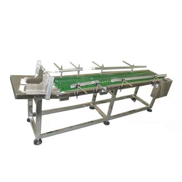 SS304 Stainless Steel Variable Frequency Belt Coding Conveyor