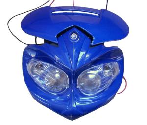 Wholesale Motocross parts SUVs Red blue white yellow other styles Refit Grimace headlights from china suppliers