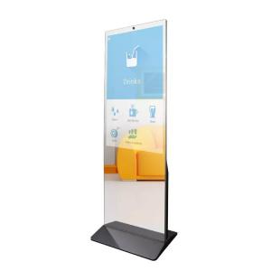 Wholesale 2K HD Display Smart Fitness Mirror Floor Stand 500 Nits Brightness from china suppliers
