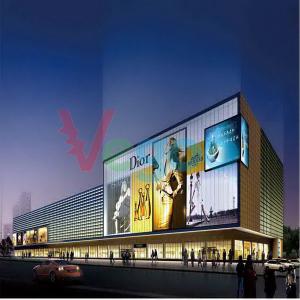 Wholesale Fire-proof anti-UV P16 Outdoor Full color LED Display 7500cd/㎡ from china suppliers