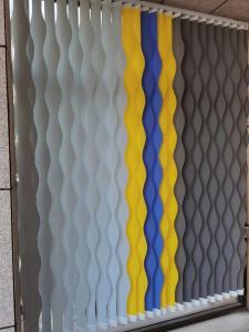Wholesale Vertical Ripple Blinds Fabric New Pattern Office Blinds anti uv from china suppliers