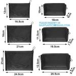 Mesh Makeup Cosmetic Bag Portable Travel Organizing Zipper Pouch Toiletries