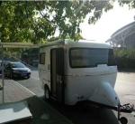 America Design Spacious Camper Caravan Trailer With Three Side View Window