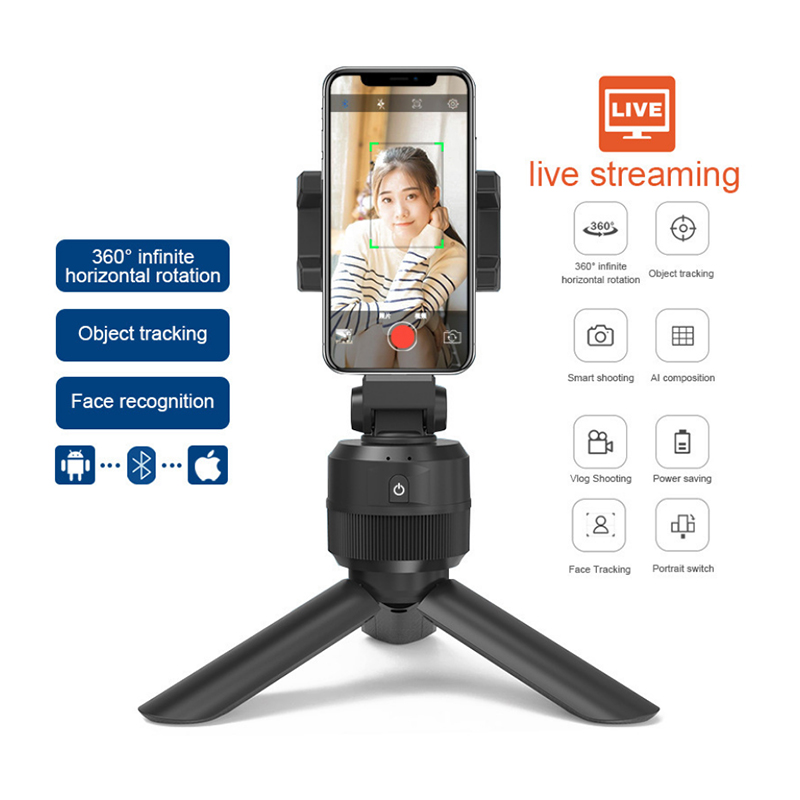 Auto Face Tracking Camera Phone Holder Smart Phone Holder Auto Tracking Smart Shooting Phone Holder