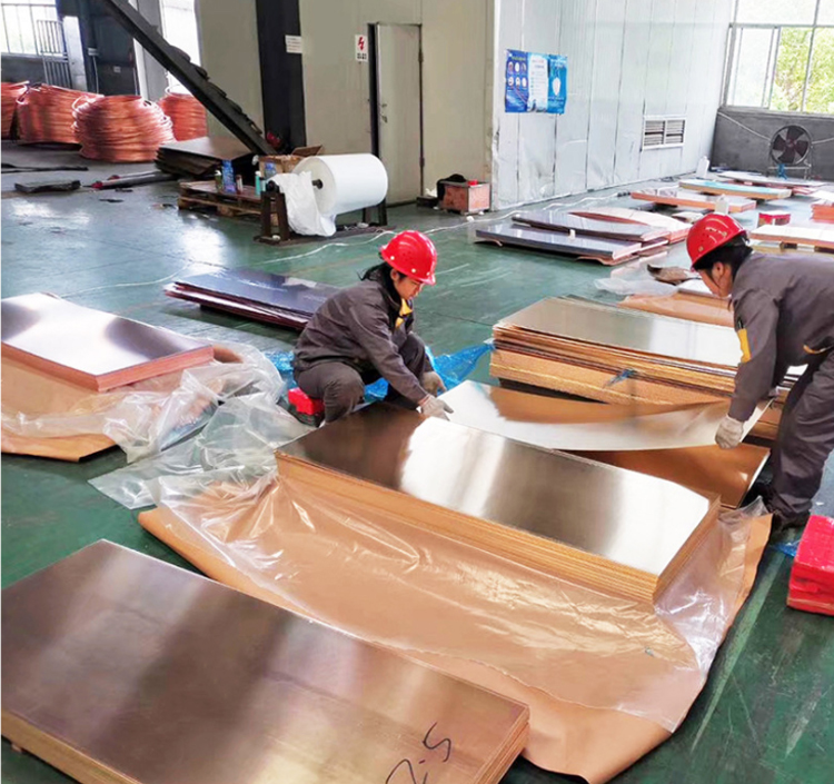 Brass Flat Copper Plate for Scrap Copper Plates Customizable Widths and Sturdy Design
