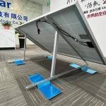 25-30 Years of Service Life Solar Railing Ballasted Roof Mounting System for