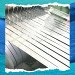 Polished Surface Cold Rolled Stainless Steel Strip Round Edge 0.1-3mm