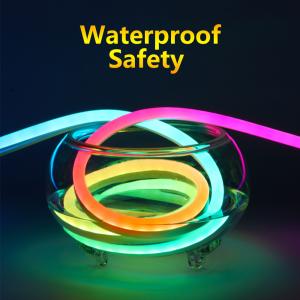 Wholesale Programmable Flexible Led Neon Rope , Waterproof Flexible Strip Lighting Dream Color from china suppliers