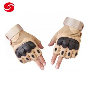Wholesale Half Fingers Military Hard Knuckle Tactical Gloves Outdoor Hunting Gloves from china suppliers