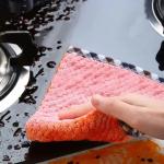 KILINE Kitchen Dish Cloth 25*25cm Hanging Household Cleaning Wiping Rag Dish