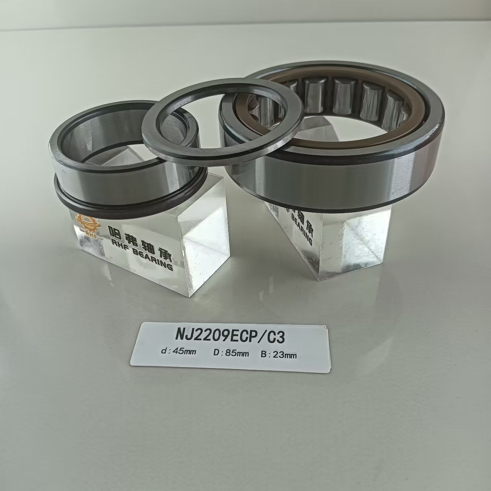 45*85*23mm NU/NJ/NF2209ECP Cylindrical Roller Bearing for Construction Machinery