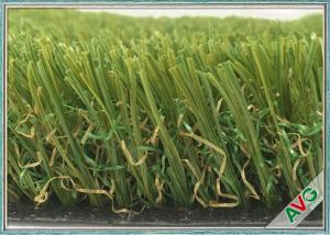 Wholesale Field Green V Shaped Garden Artificial Grass For Garden / Residential 35 mm Height from china suppliers