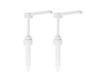 White 28-410 Closure Syrup Pump Dispenser MD Head 5cc 8cc 10cc