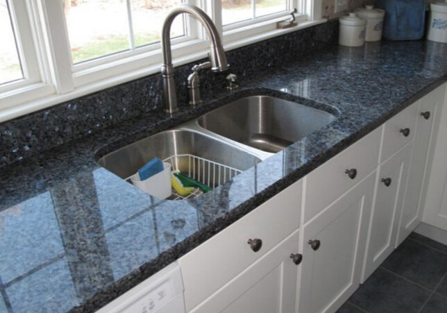 Luxury Emerald Pearl Flamed Granite Stone No Radioactivity Non Toxic