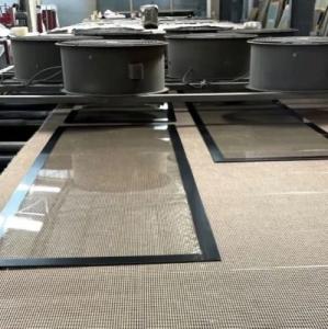 Wholesale Silk Screen Ceramic Frit Flat Tempered Printing Glass for Hotel Shower/Decoration Door from china suppliers