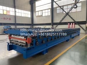 Wholesale 45# Steel Watertight Double Layer Roll Forming Machine from china suppliers