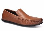Genuine Leather Mens Soft Sole Moccasins Slip On Flats Gommino Driving Shoes
