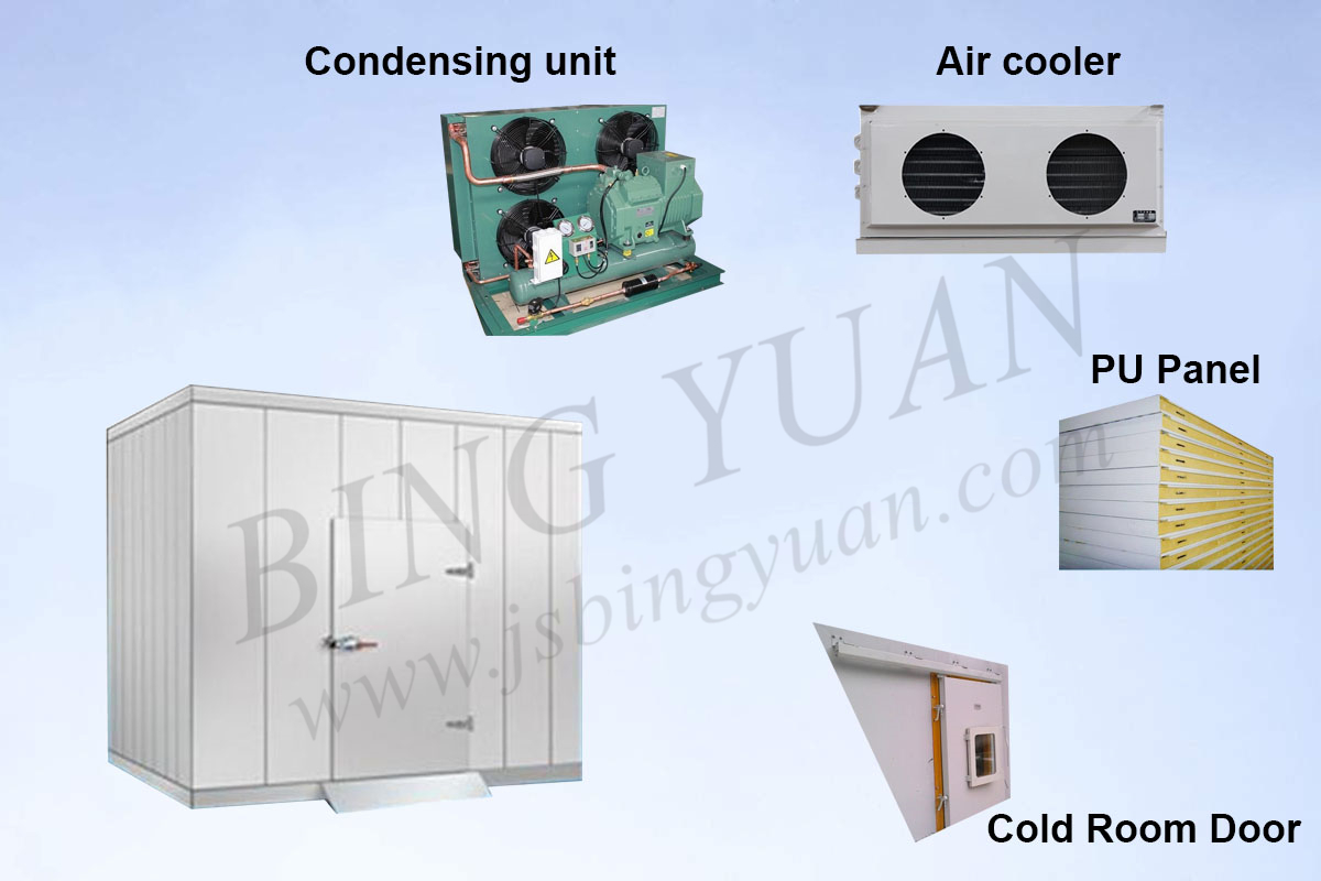building designing price supermarket cool food meat PU modular chiller Cold Storage Room for potato