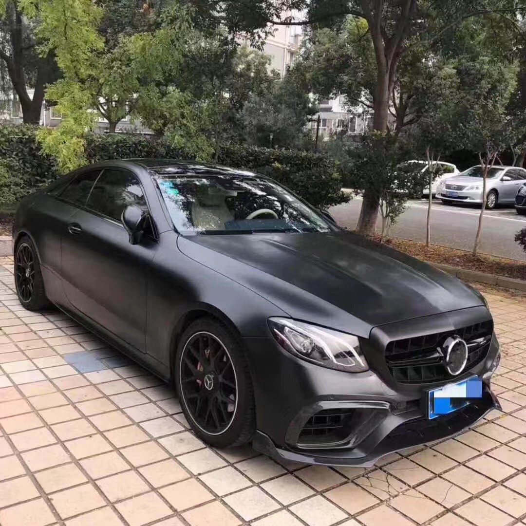 Auto PartFor Mercedes E-Class W238 E300 E63 Body Kit W238 Coupe Upgrades Bras-style Front Scoop Diffuser Spoiler Body Kit