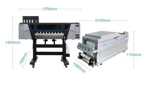 Wholesale 5 Color Automatic Capping UV DTF Printer With Pre And Post Media Heaters For UV DTF AB Film from china suppliers