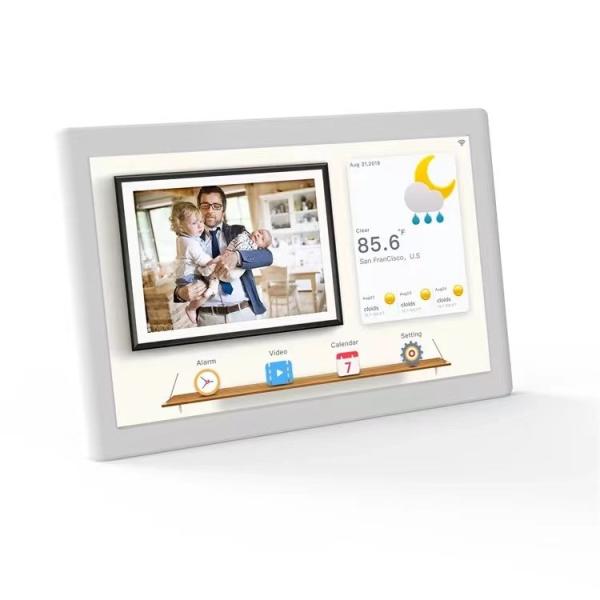 JCVISION JC-FRAME DIGITAL PHOTO FRAME 10.1 inch WIfi Android Photos VIdeos